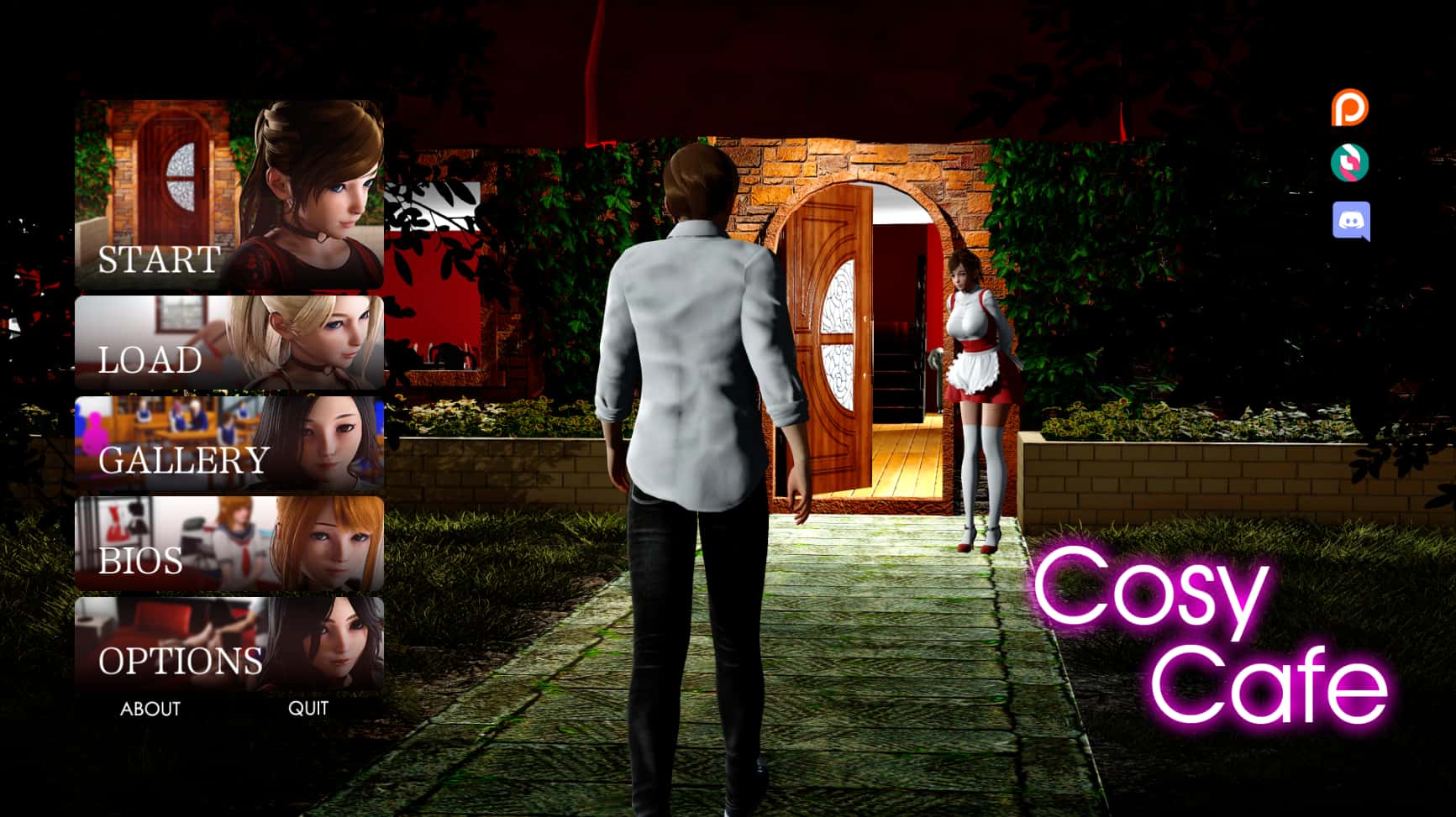 舒适咖啡厅|Cosy Cafe全息投影